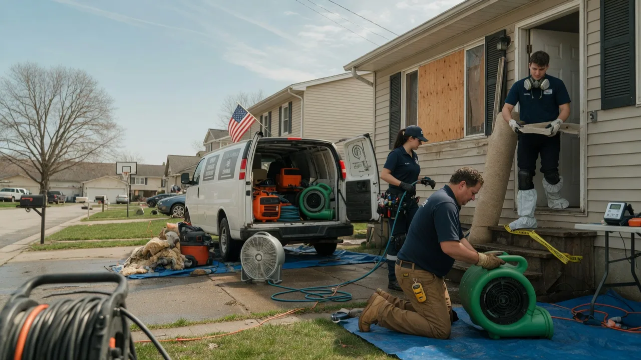 Water Damage Restoration in Plymouth, IN near me
